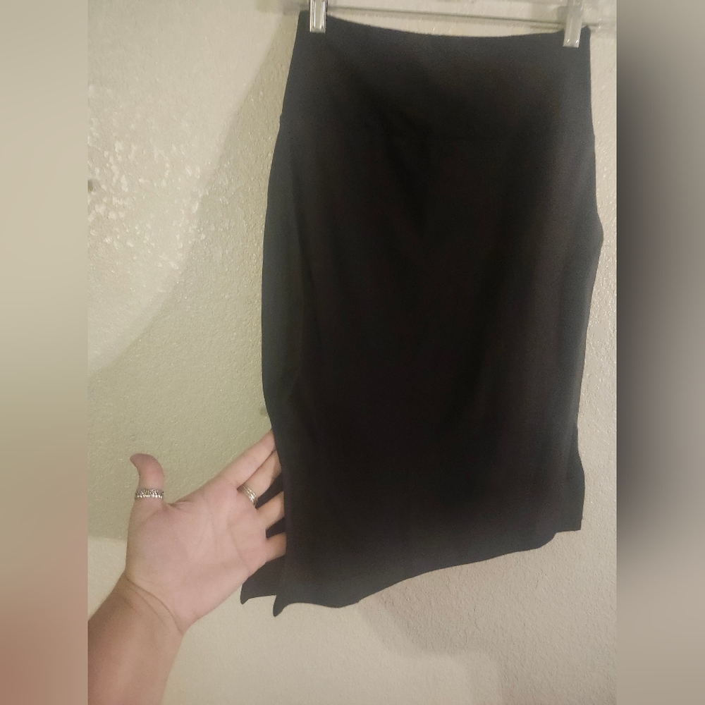 🖤NWOT Rae Mode "Just A Girl Side Slit ✏️Skirt" Buttery Soft🧈 Black Sz Small🖤 - Picture 7 of 11